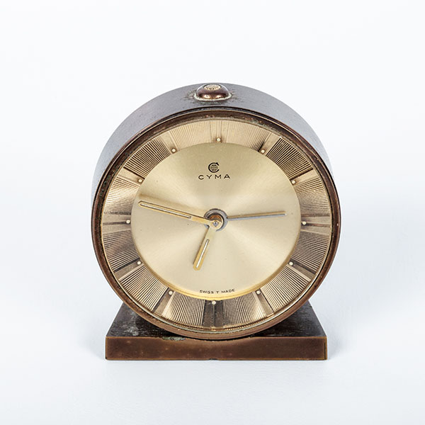 RELOJ DESPERTADOR MADERA BLANC - Ferayu